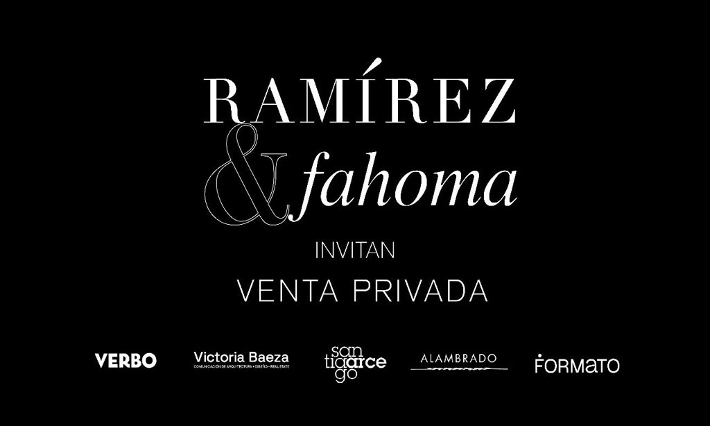 Ramírez y Fahoma: llega el primer pop-up a FORMATO