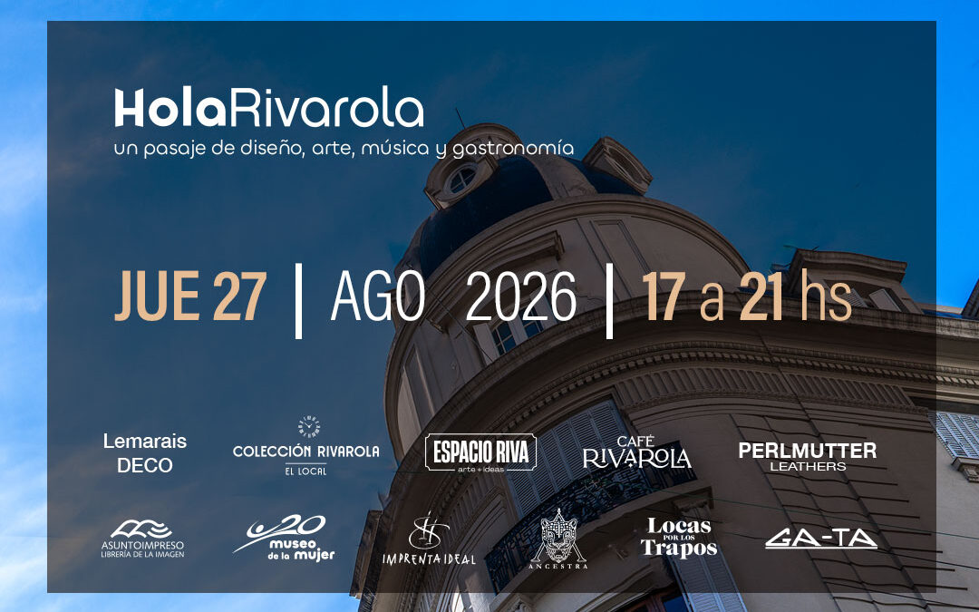 Rivarola se enciende: una tarde para descubrir un pasaje donde conviven arte, diseño, cultura y gastronomía